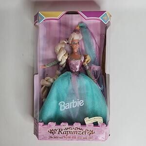 1994 Barbie Rapunzel 1st Edition Children's Collection 13016 Fairy Tale Princess